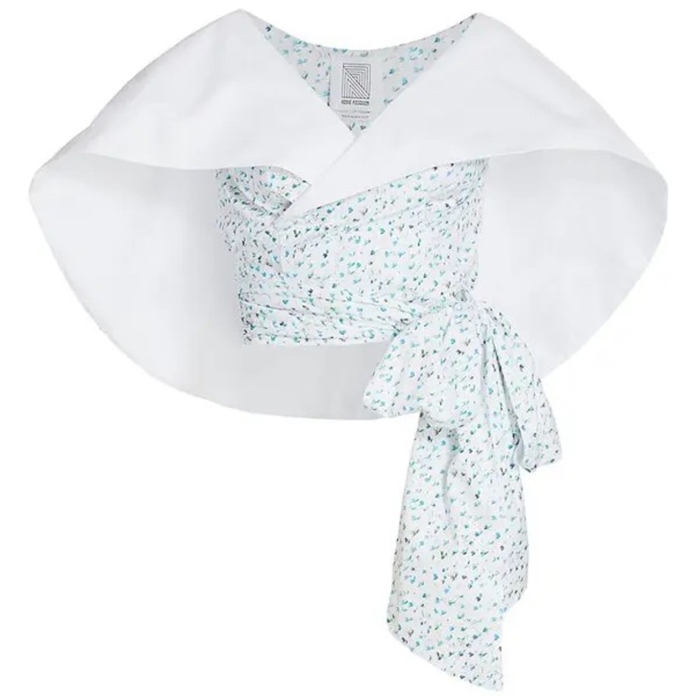 Rosie Assoulin October Cape Wrap Top
